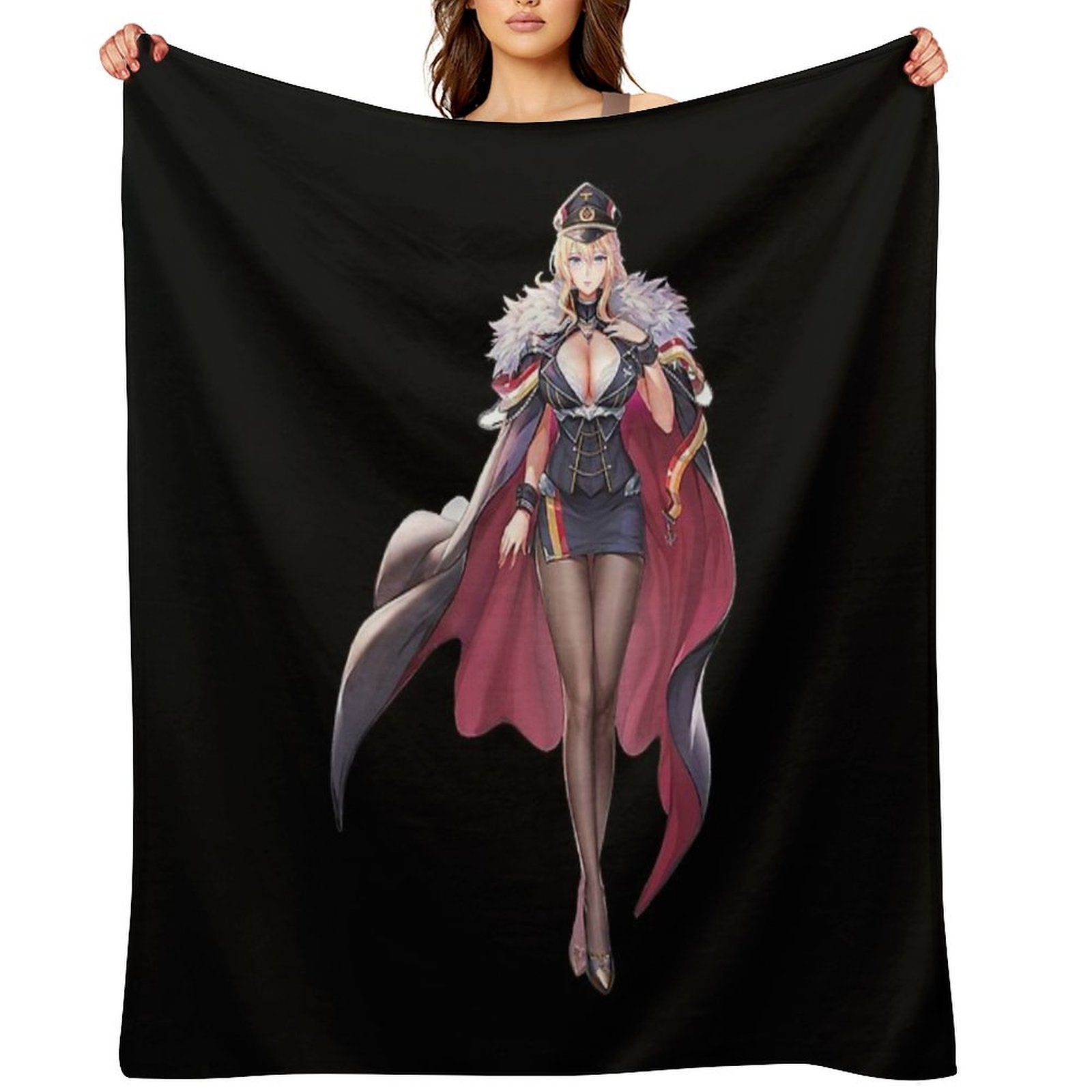 Azur Lane - Bismarck Eco-conscious Throw Blanket