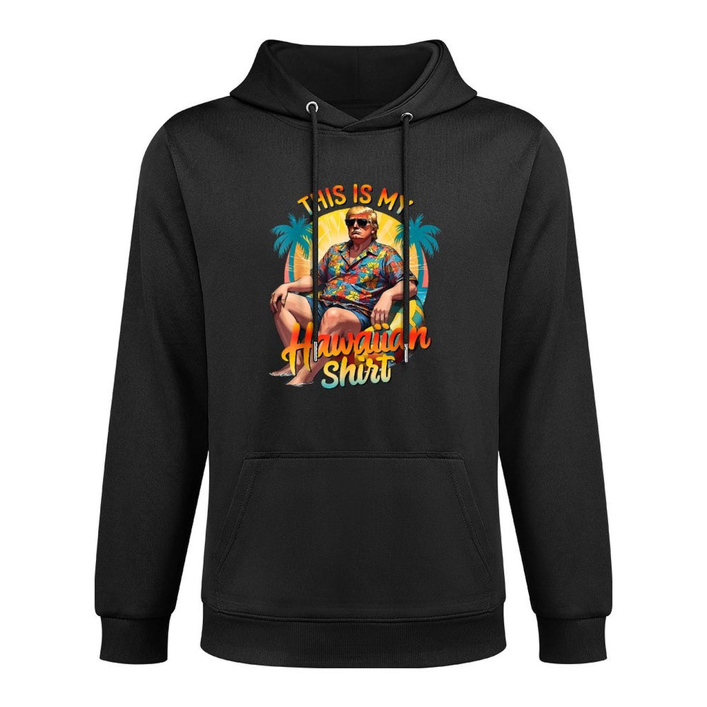 Trump 2024 This My Hawaiian Luau Costume Party Hawaii Unisex Design Hoodie