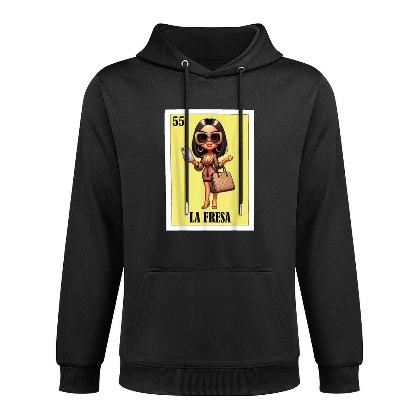 Funny Mexican Design for Women - La Fresa Casual Wear Hoodie