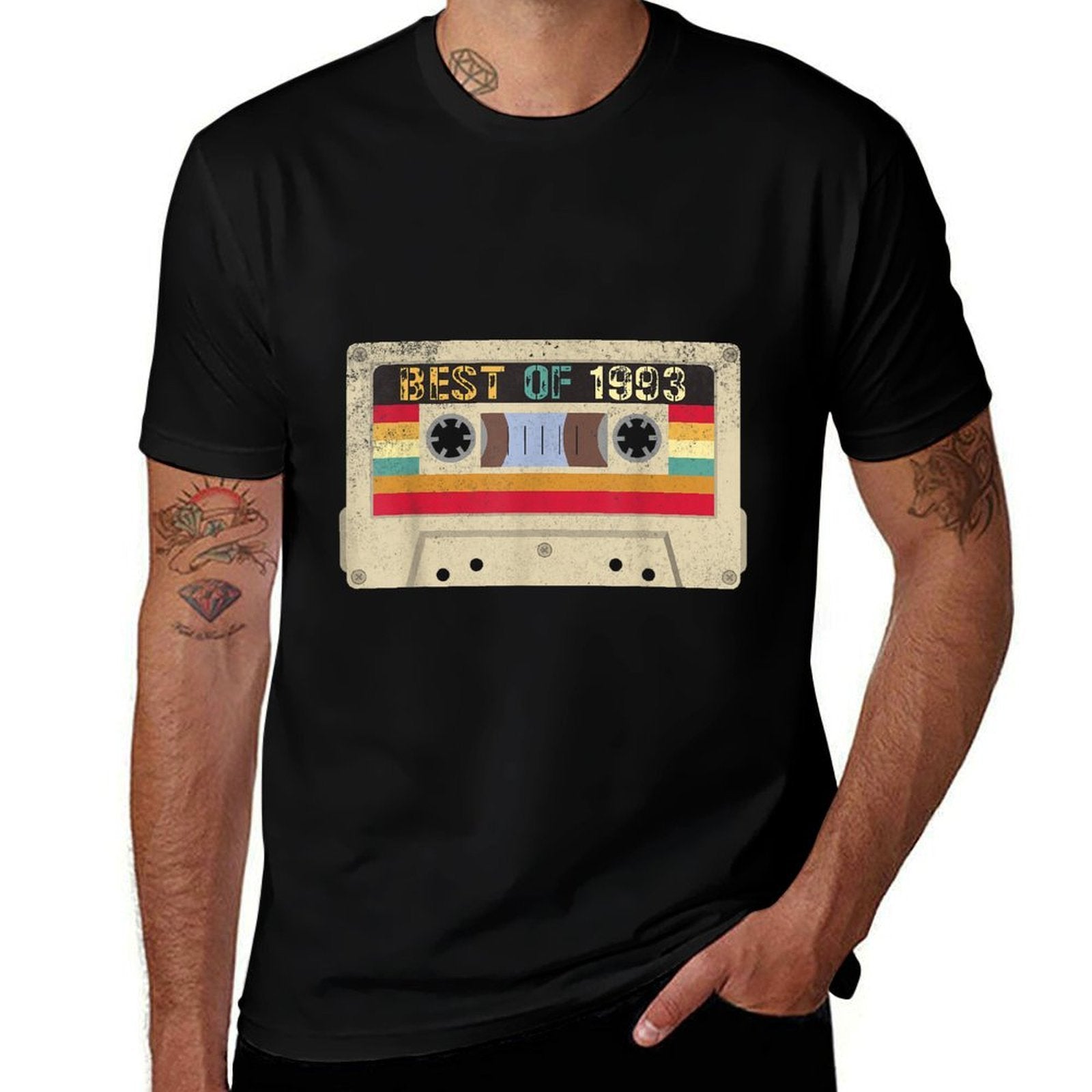 30 Birthday Decorations Men Best of 1993 BDay 30th Birthday  Moisture-wicking T-Shirt