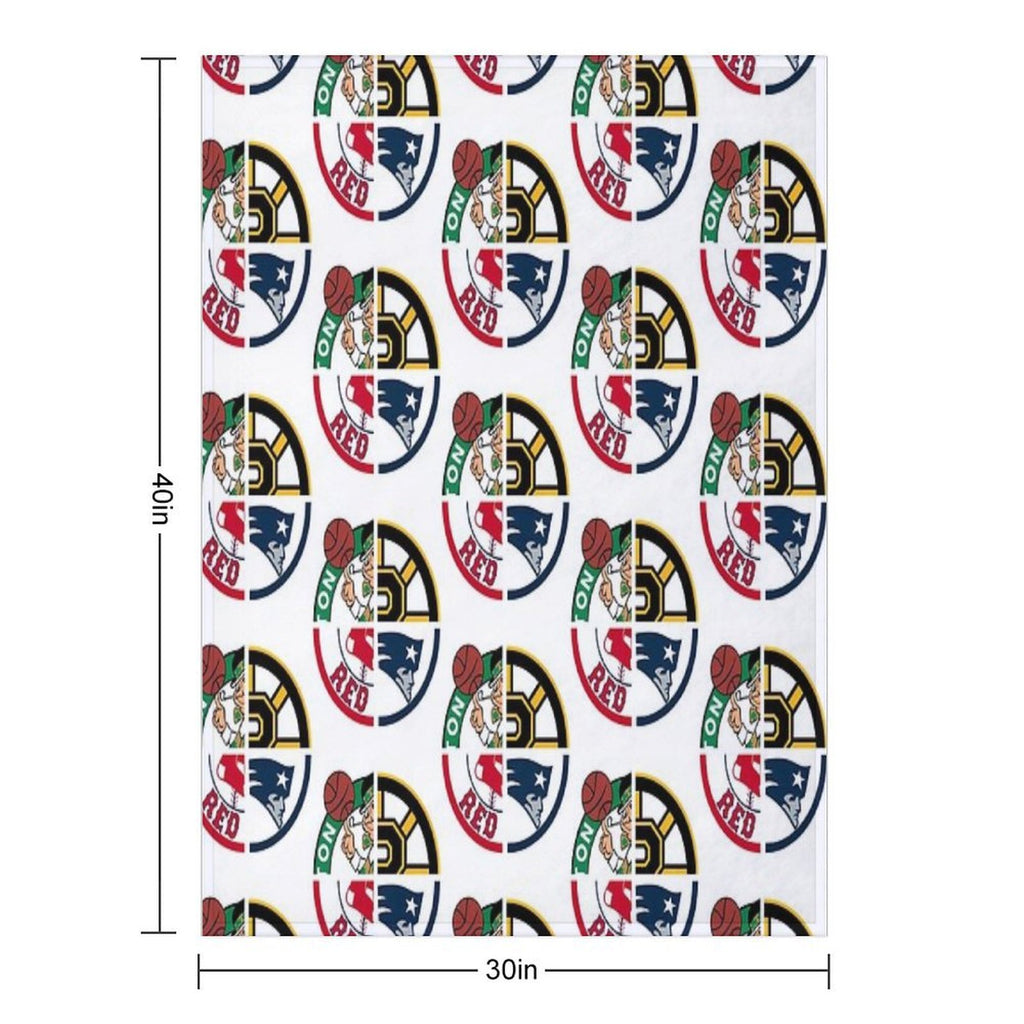 Bos.ton Sports Gift-ready Throw Blanket