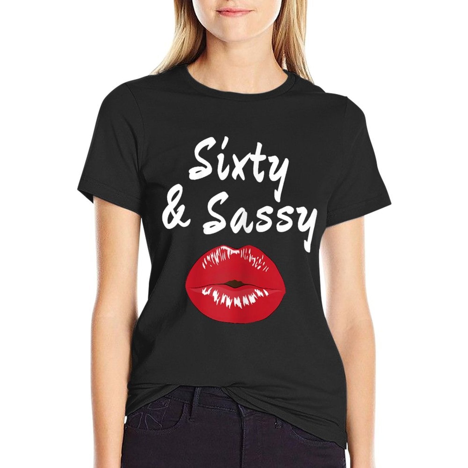 Sixty & Sassy Funny 60th Birthday Gift  Eco-friendly Material T-Shirt