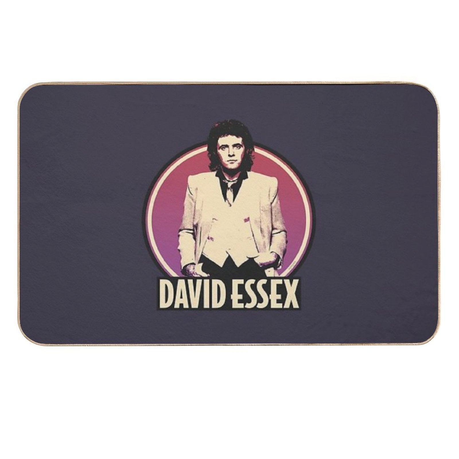 David Essex 70s Pop Music  Absorbent Bath Mat