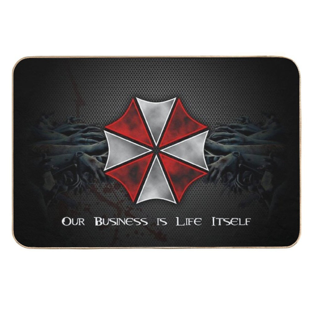 Resident Evil  Repositionable Bath Mat