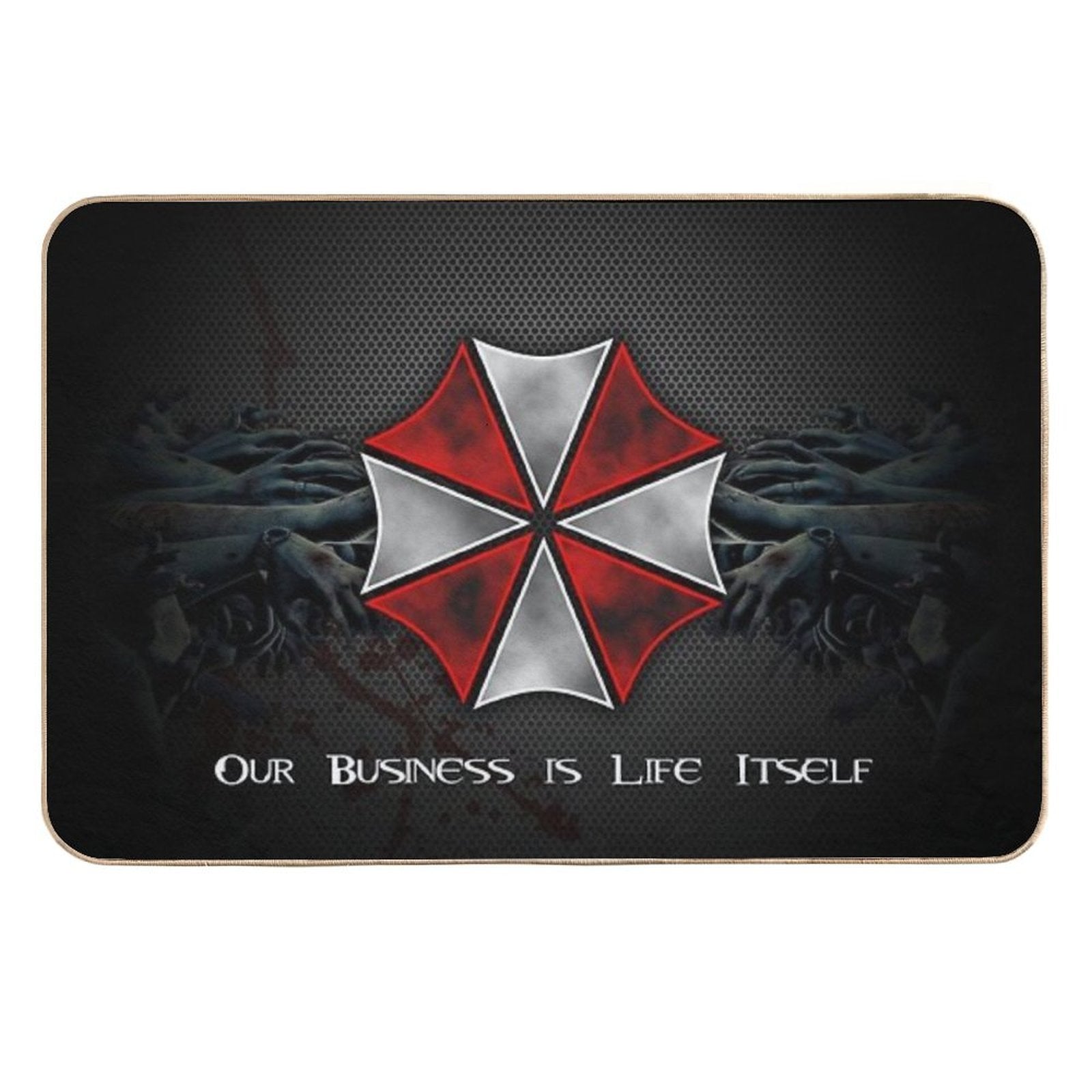Resident Evil  Repositionable Bath Mat
