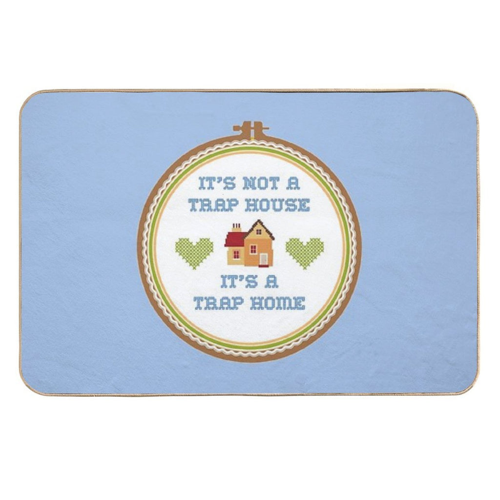 Trap Home  Rapid-Drying Bath Mat