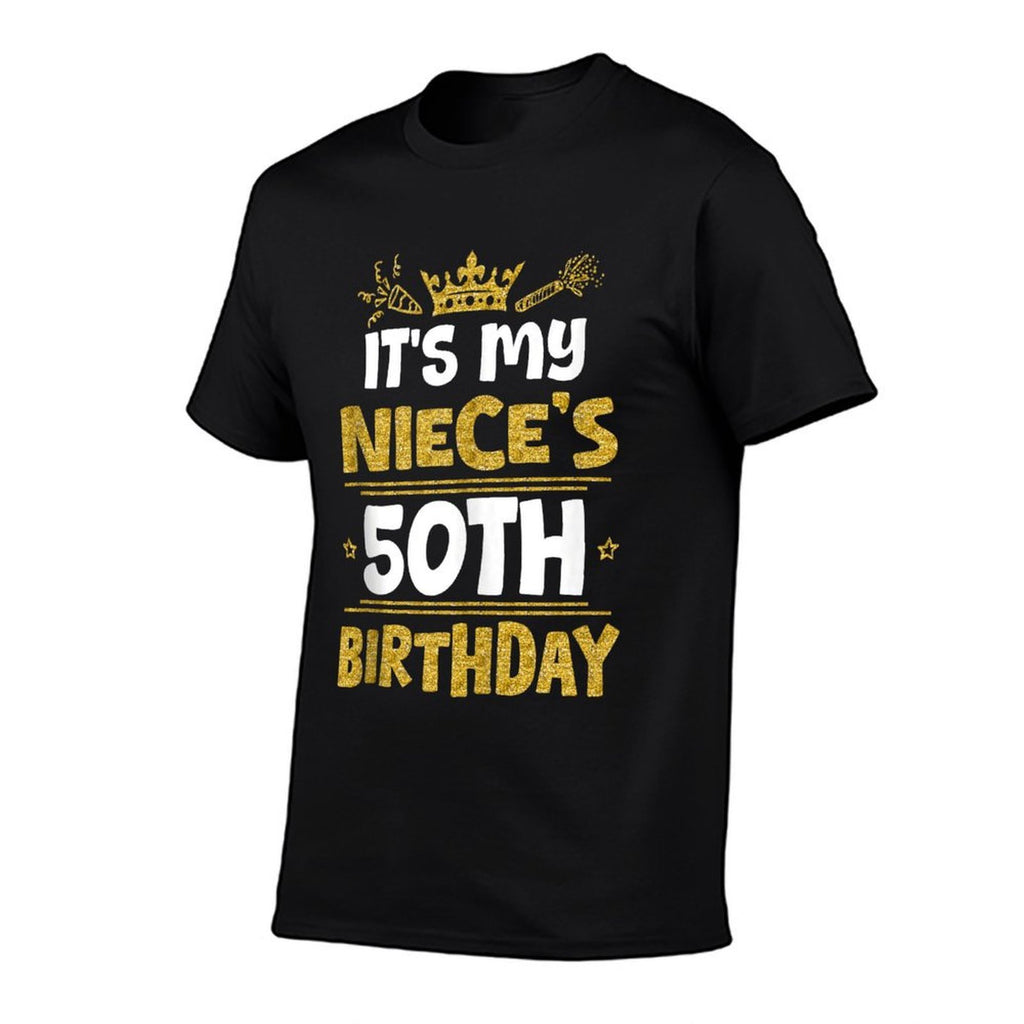 Happy It's My Niece's 50th Birthday 1975 50 Years Old  Stretchy T-Shirt