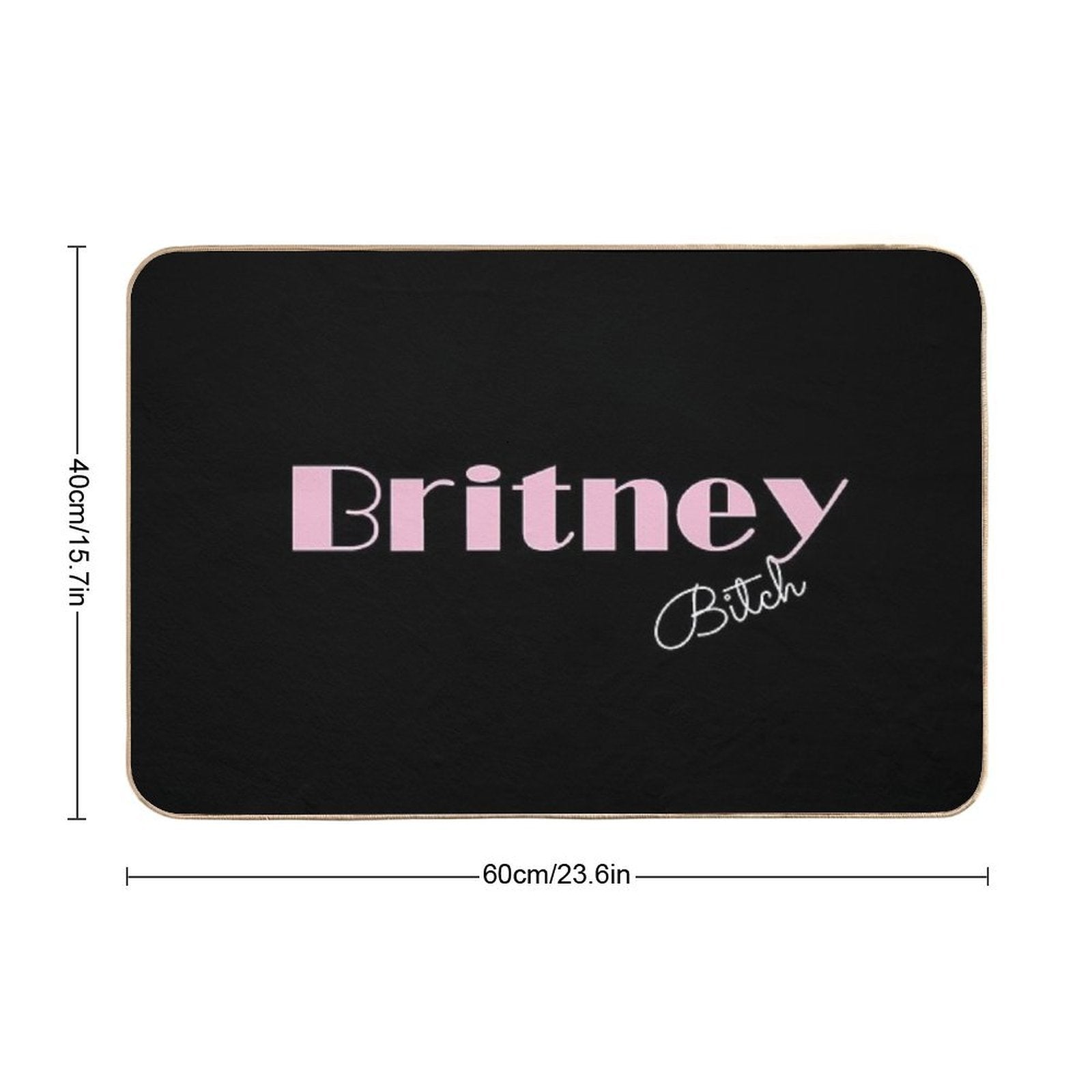 Britney. Bitch  High-Traffic Bath Mat