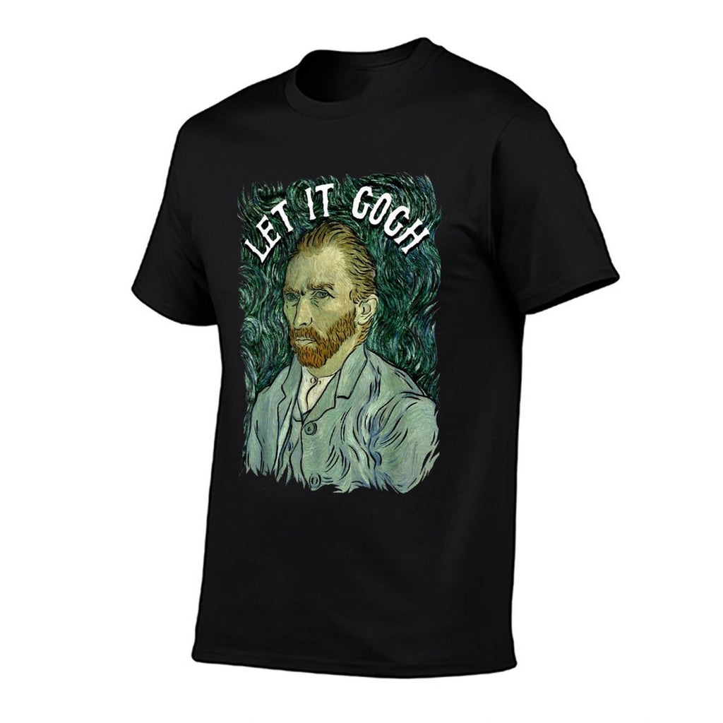 Let It Gogh T Vincent Van Gogh Artist Funny Image Gift  Classic T-Shirt