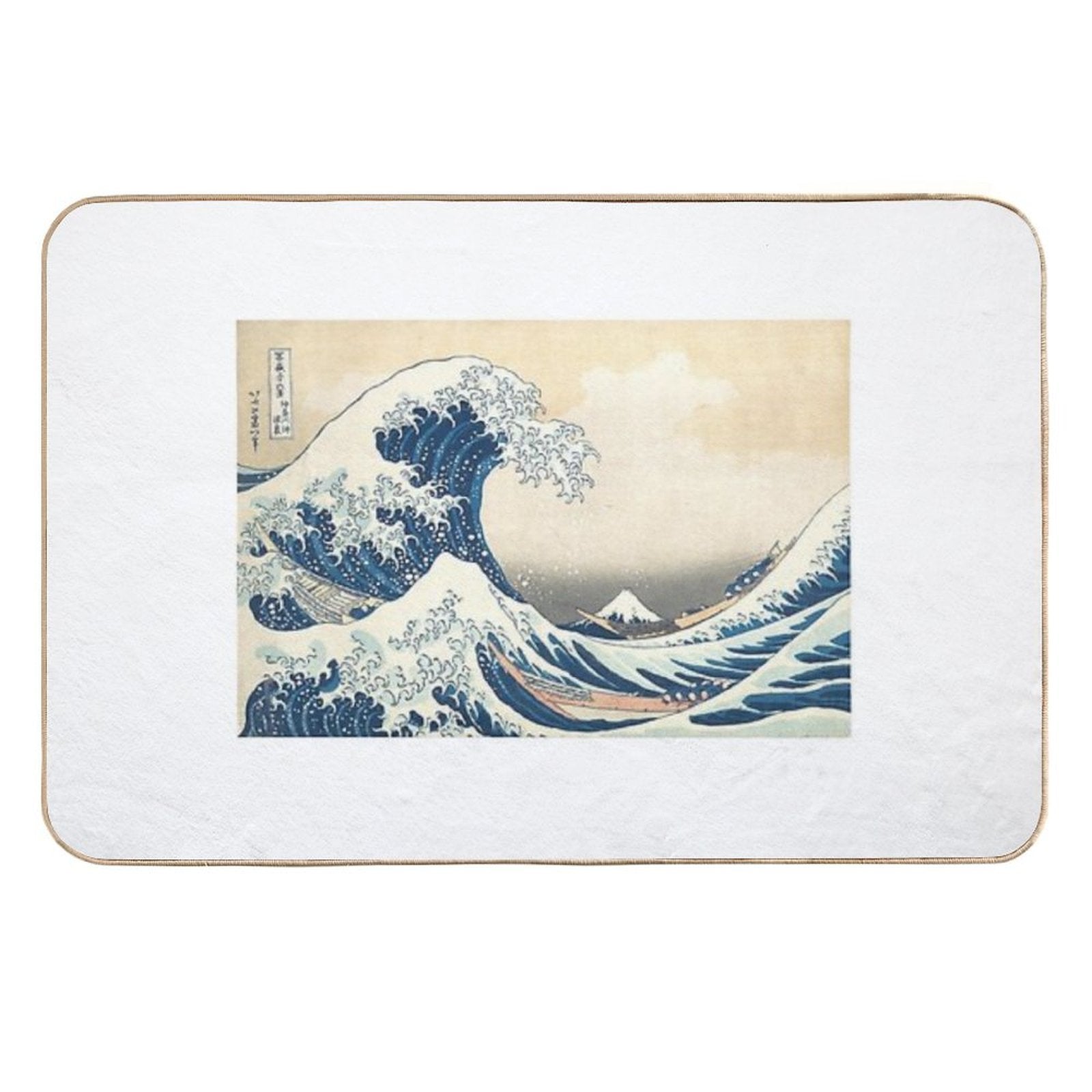 The Great Wave  High-Traffic Bath Mat