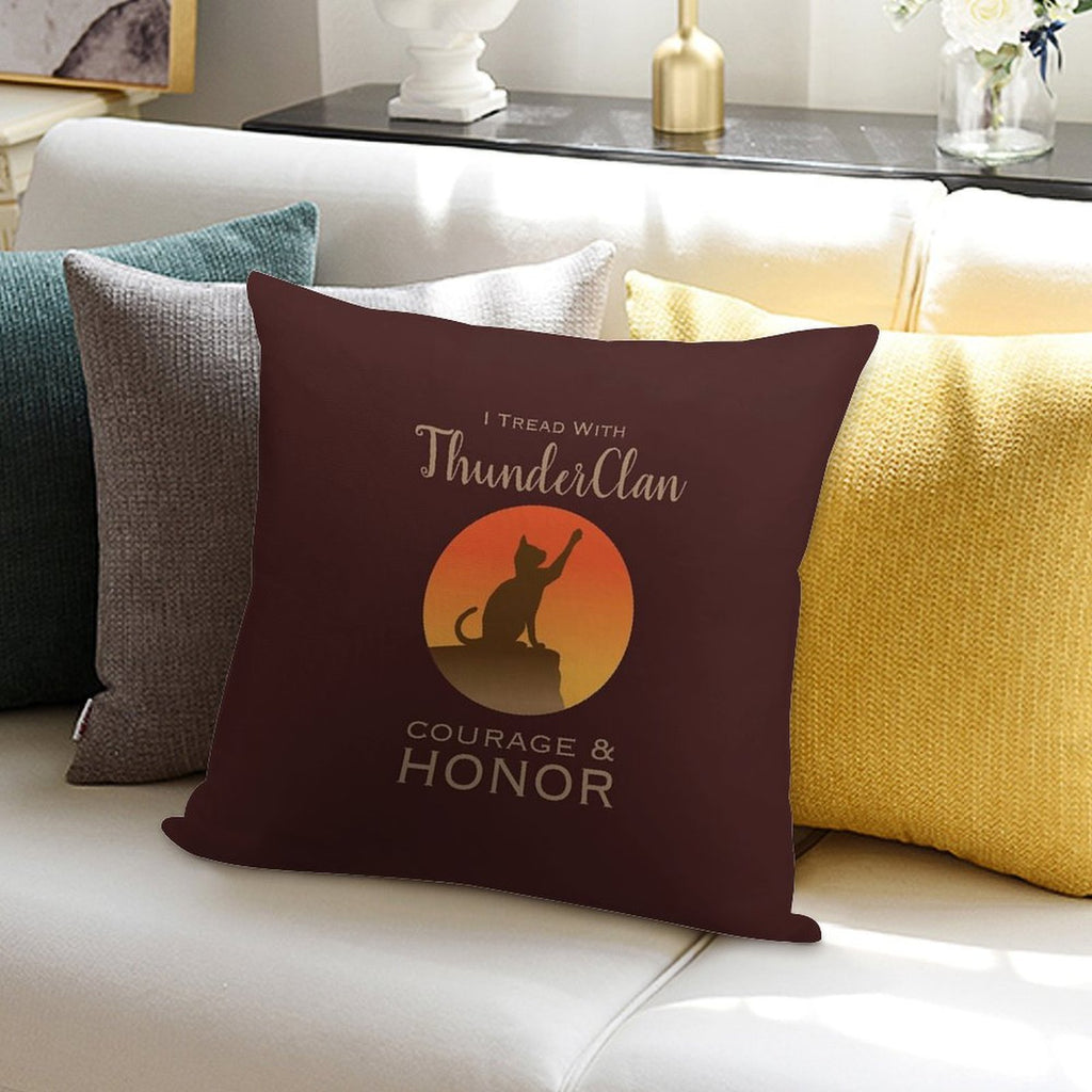 ThunderClan Pride Soft Warmth Comfort Throw Pillow