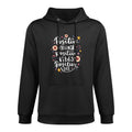 Positive Mind Vibe Life Happy Thoughts Good Quotes Flower Colorfast Hoodie