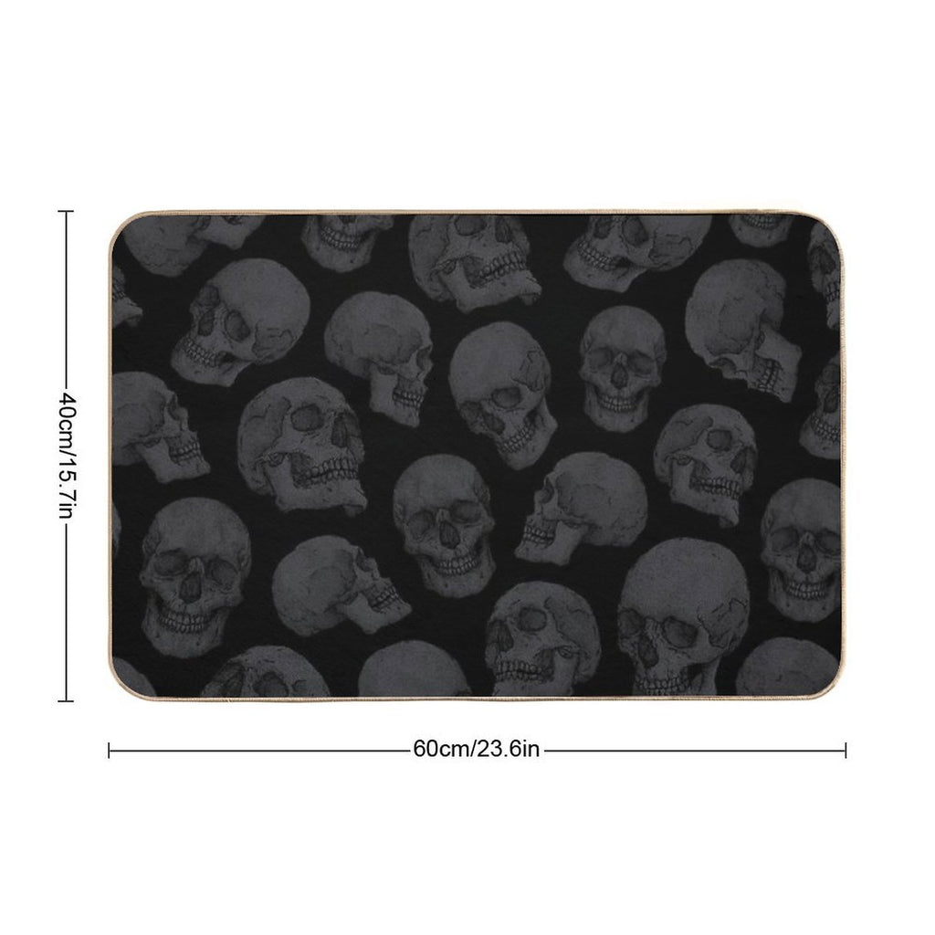 Skulls  Absorbent Bath Mat