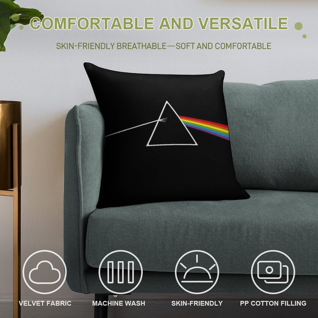 The Dark Side Of The Moon - PiinkFloyd List Album Songs  002 Soft Multiple Sizes Throw Pillow
