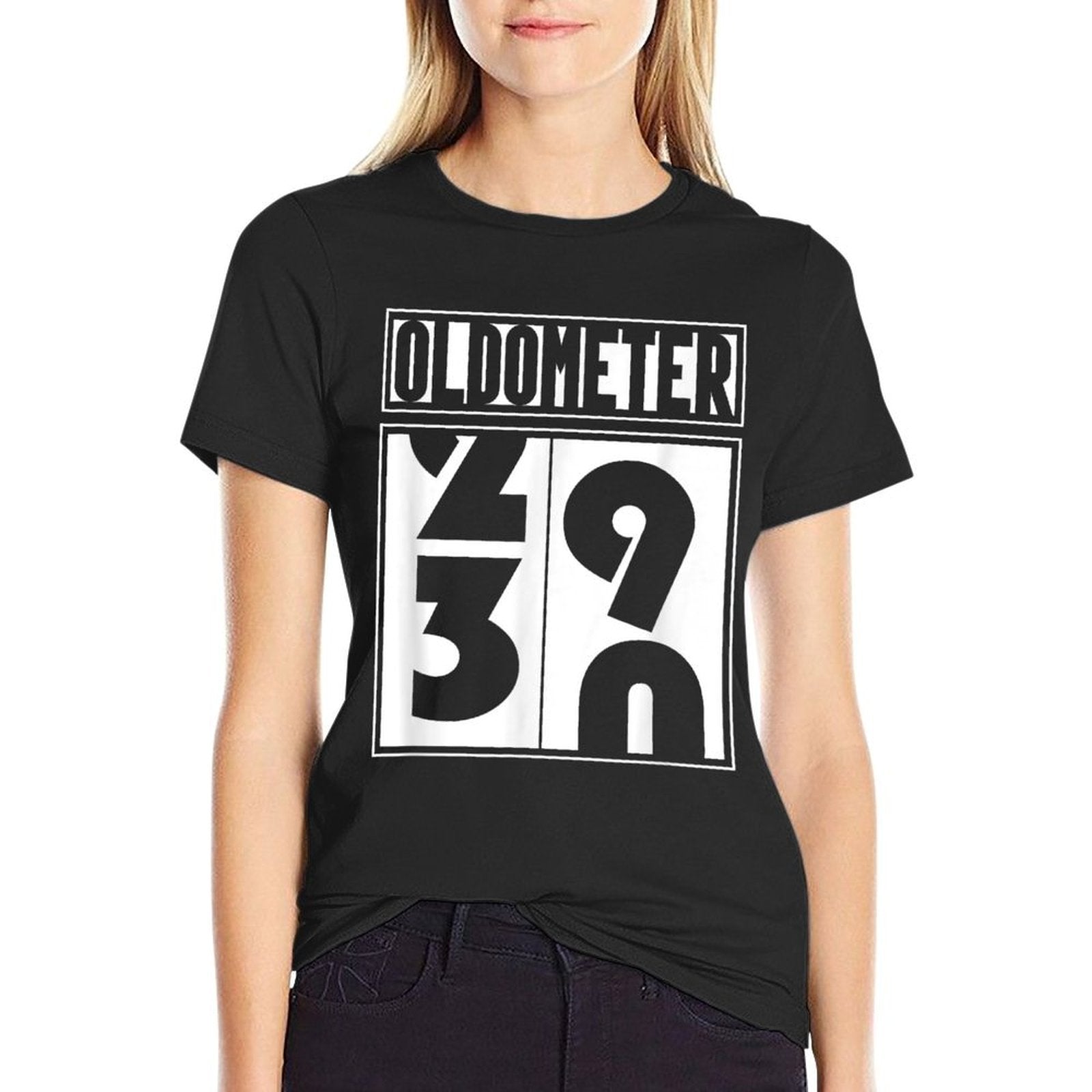 Oldometer 30th Birthday  Trendy Pattern T-Shirt