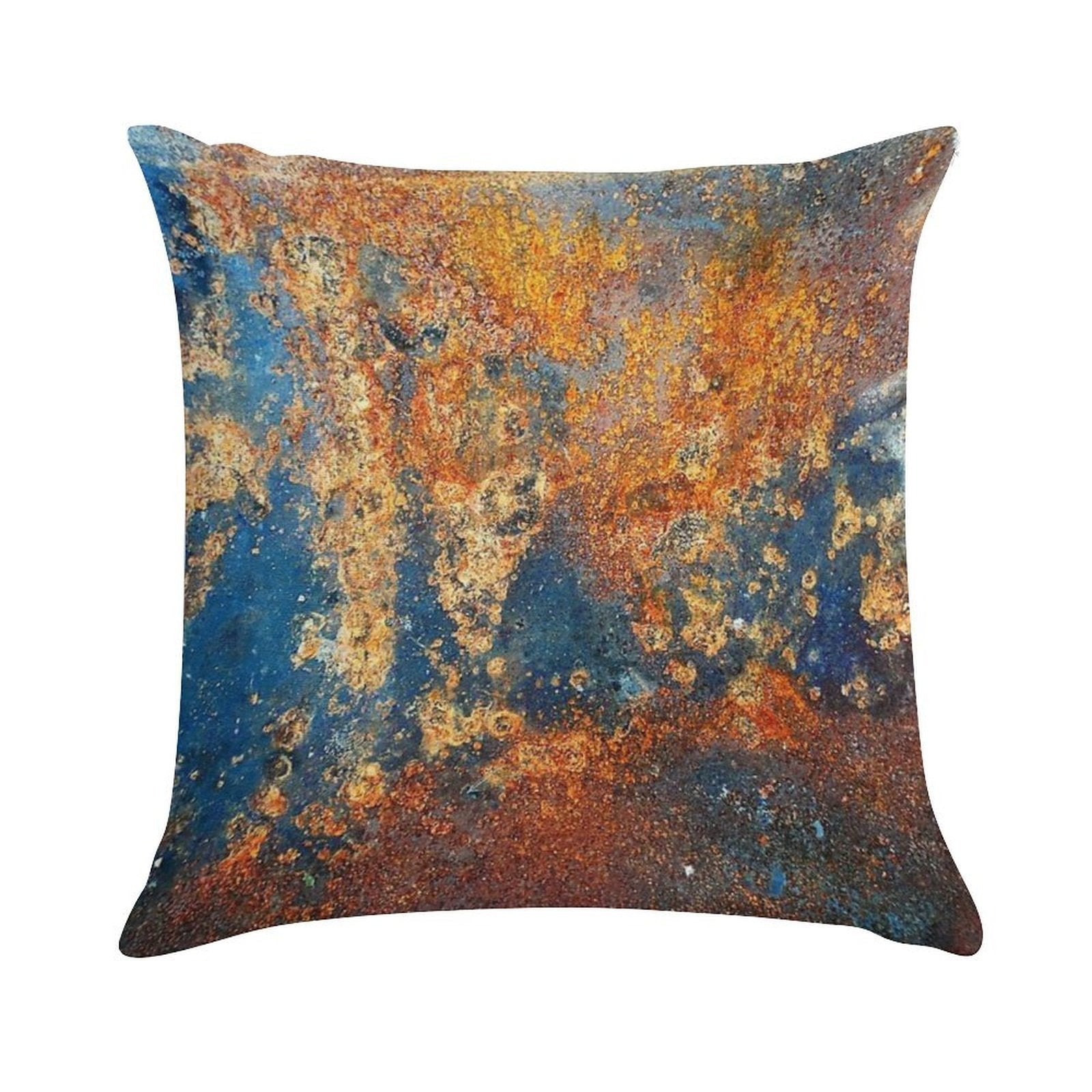 Autumnal Rust Soft Easy Maintenance Throw Pillow