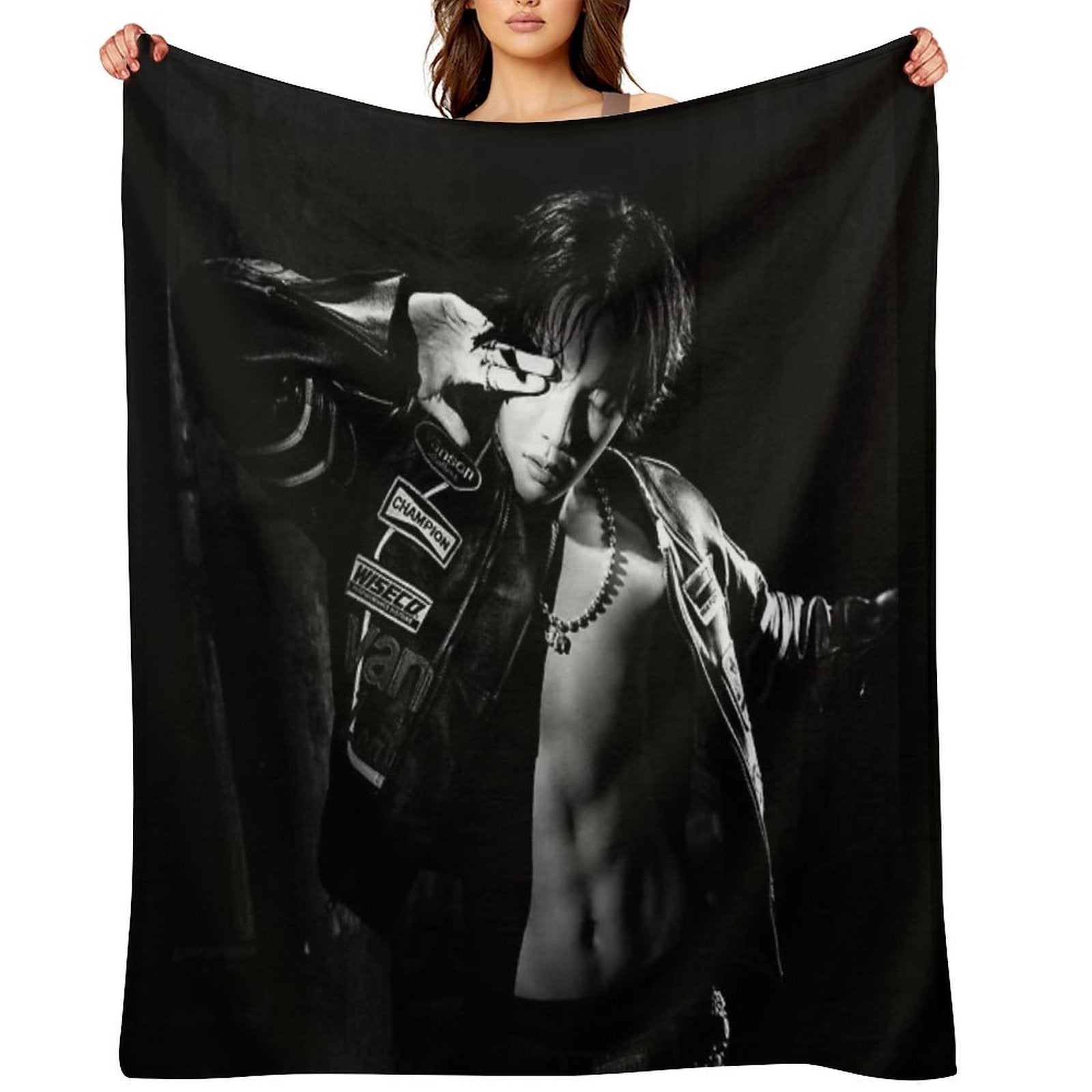 JHOPE Killin' It Girl Plush Throw Blanket