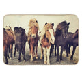 Horses  Slip-Resistant Bath Mat