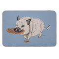 Sulo The Mini Pig  High-Traffic Bath Mat