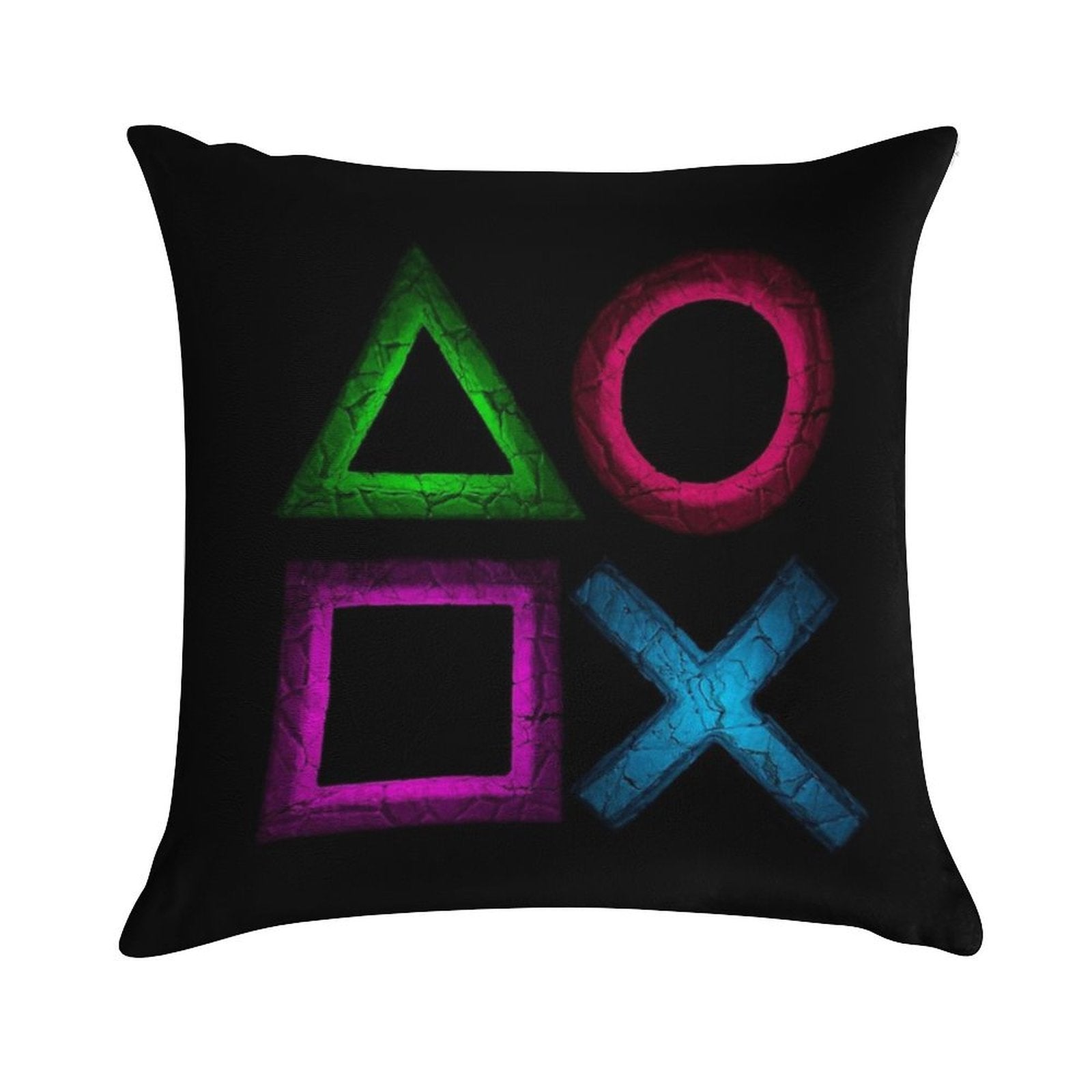 Buttons Soft Ultra-Soft Texture Throw Pillow