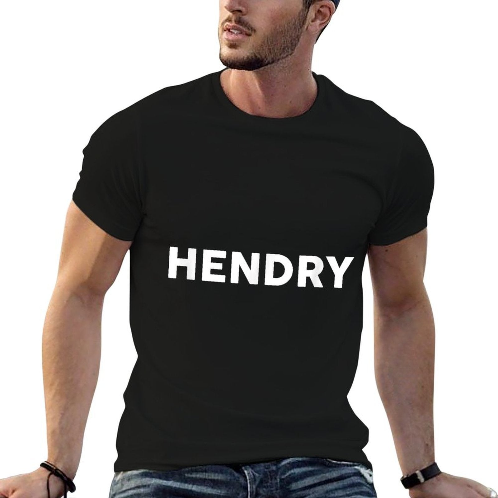 Shirt That Says HENDRY Simple County Counties HENDRY  Classic T-Shirt