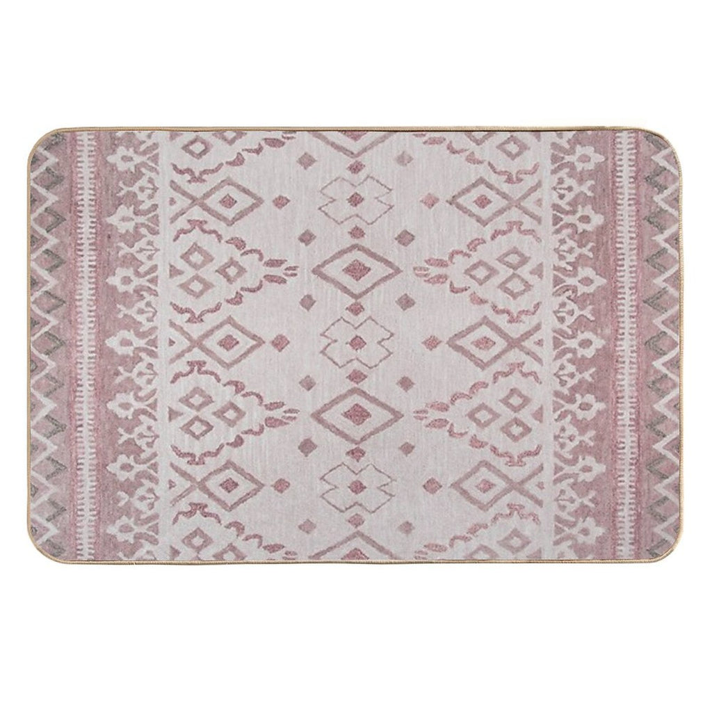 Bohemian Design Throw Pillow  Versatile Bath Mat