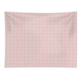 Cute Bunny Teacup Seamless Pattern Pretty Pink Tapestry