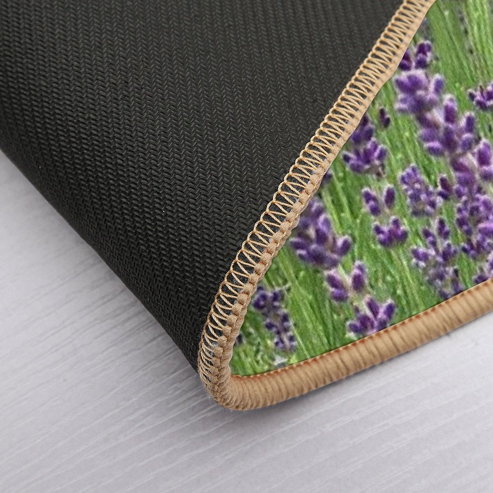 Lovely Lavender Fields  Dirt-Trapping Bath Mat