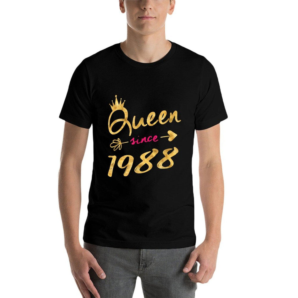 30th Birthday Party Outfit Giftss for Queens  Slim-fit Cut T-Shirt