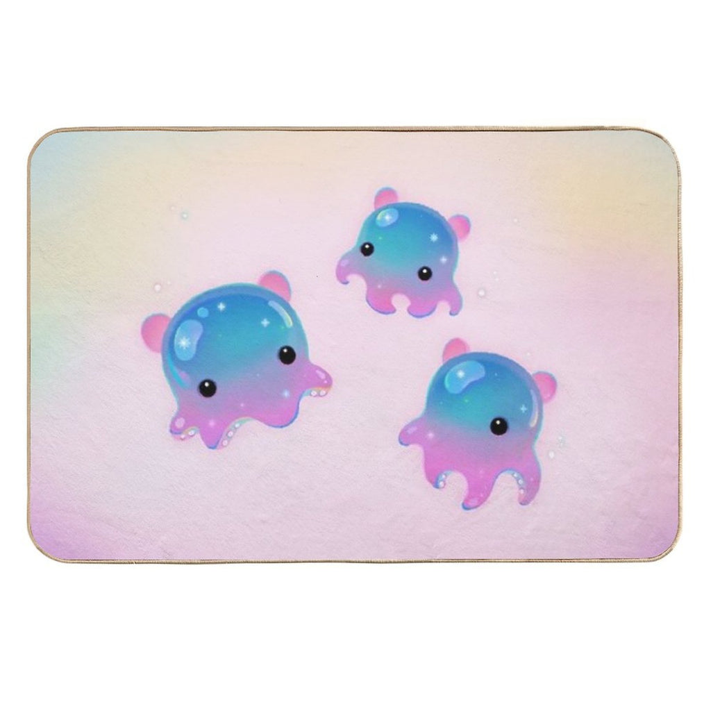 Grimpoteuthis (Dumbo Octopus)  Non-Slip Bath Mat