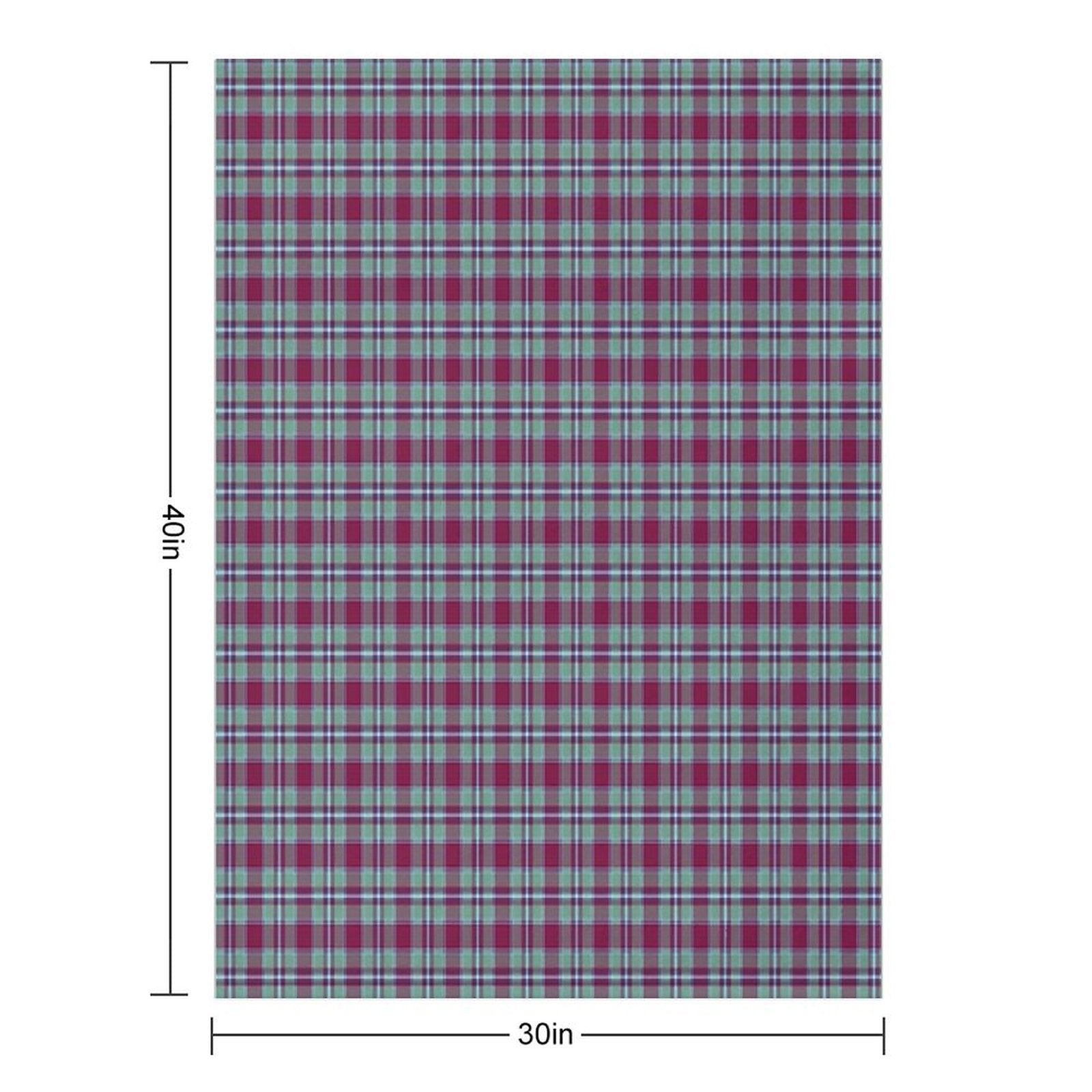 Clan Spence Tartan Travel-friendly Throw Blanket