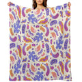 Sea Slug - Pastel Shrink-resistant Throw Blanket