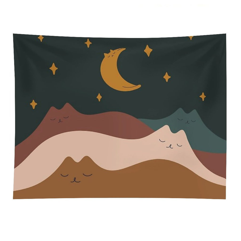 Cat Landscape 133 Tapestry