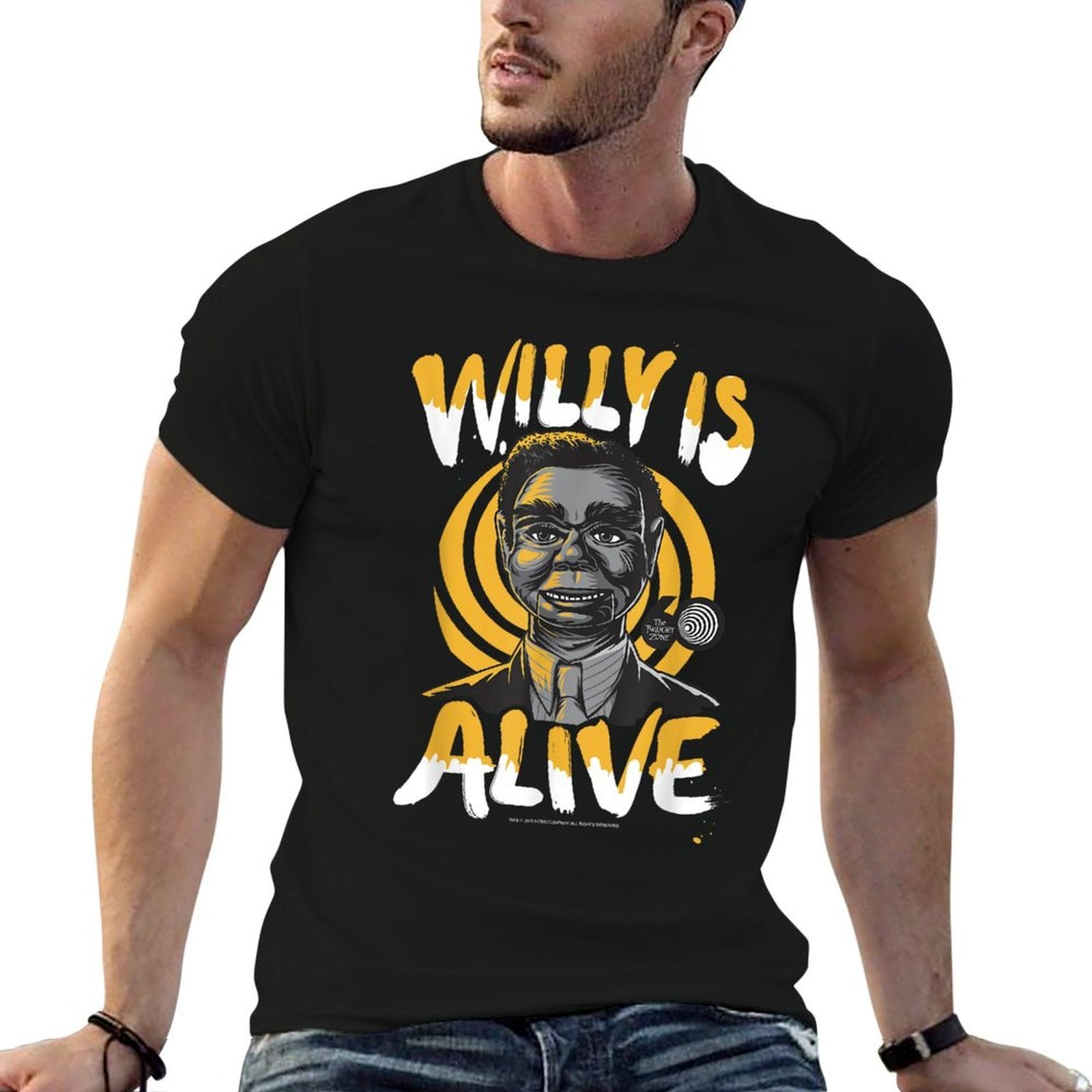 The Twilight Zone 60th Anniversary Willy Is Alive Poster  Fade-proof Color T-Shirt
