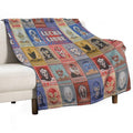 Lucha Libre Legends All-season Throw Blanket