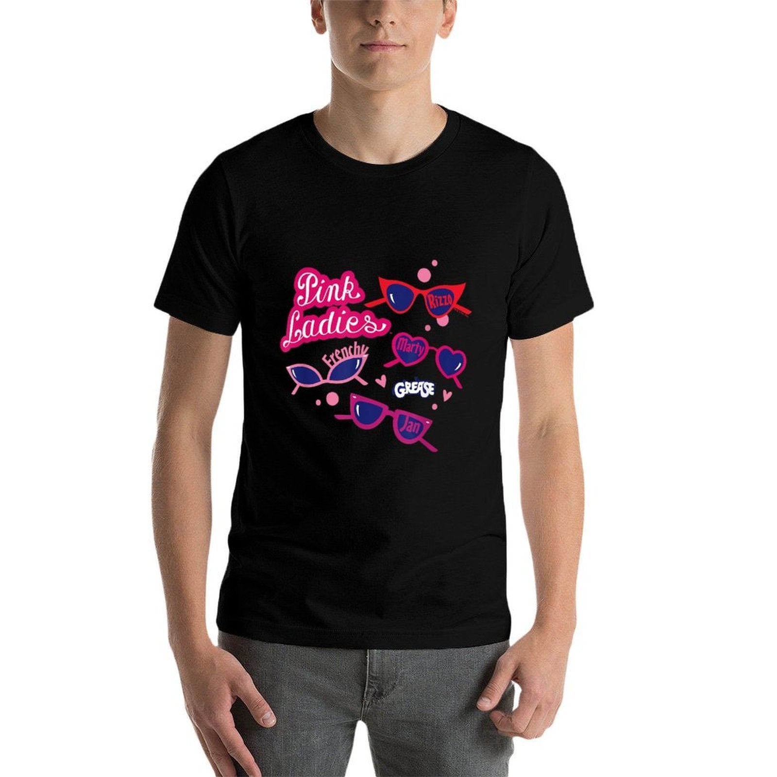 Grease Pink Ladies Frenchy Rizzo Marty  Jan  Lightweight T-Shirt