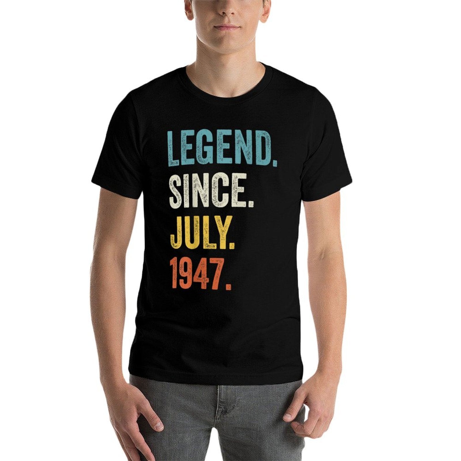75 Years Old Legend Since July 1947 75th Birthday  Affordable Price T-Shirt