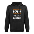 Kids Big Sister Halloween Pregnancy Announcement Boo #2 Adjustable Hood Hoodie
