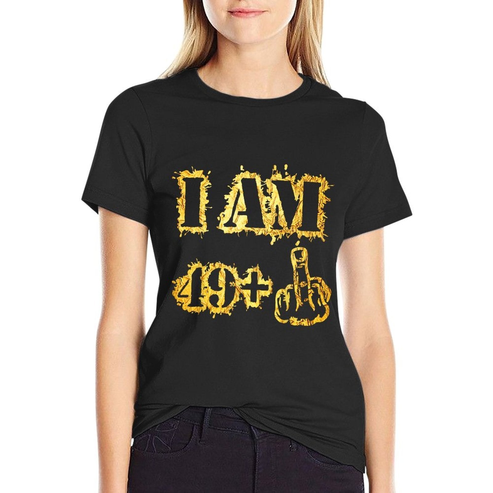 Funny 50th Birthday - Bold Fifty Year Old  Relaxed-fit T-Shirt