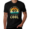 40th Birthday My Uncle Is 40 And Still Cool Retro Vintage  Wrinkle-resistant T-Shirt