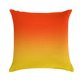 OMBRE GRADIENT ORANGE RED AND YELLOW ONE OF 100 CHIC OMBRE 2 TONE DESIGNS ON OZCUSHIONS Soft Home Decor Throw Pillow