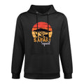 Safari Squad Safari Animals Wildlife Matching Family Zoo Easy Care Hoodie