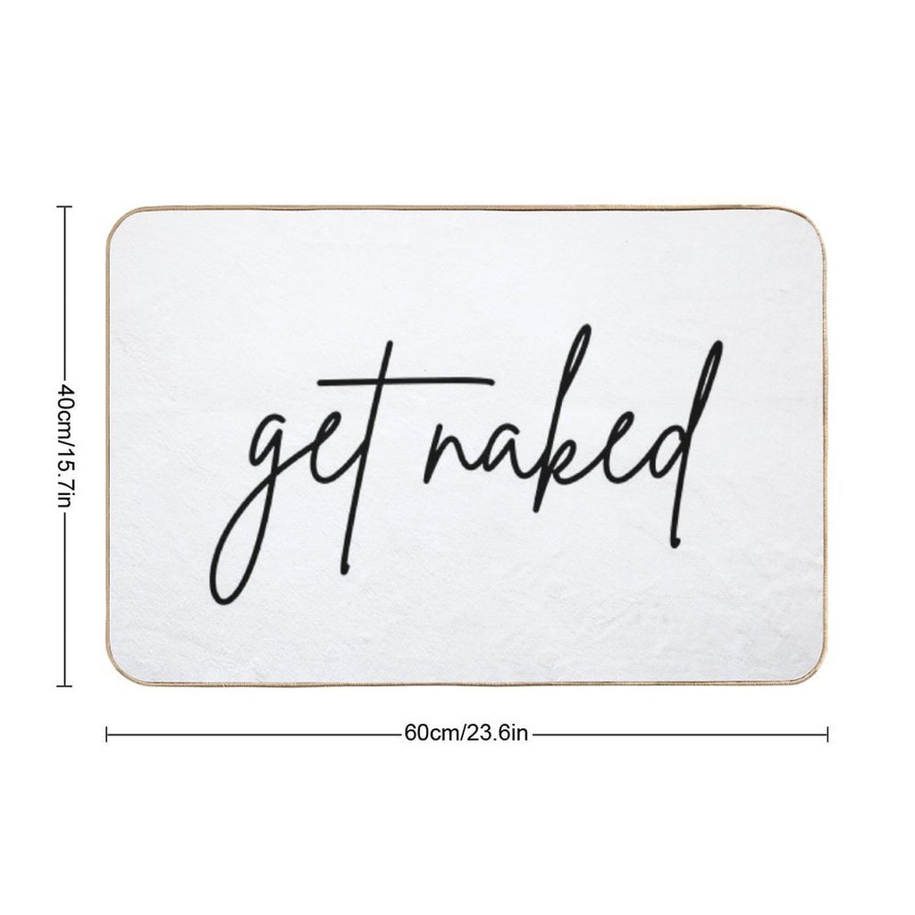 Get Naked  Odorless Bath Mat