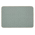 Scattered Dots in Mountain Green  Pet-Safe Bath Mat