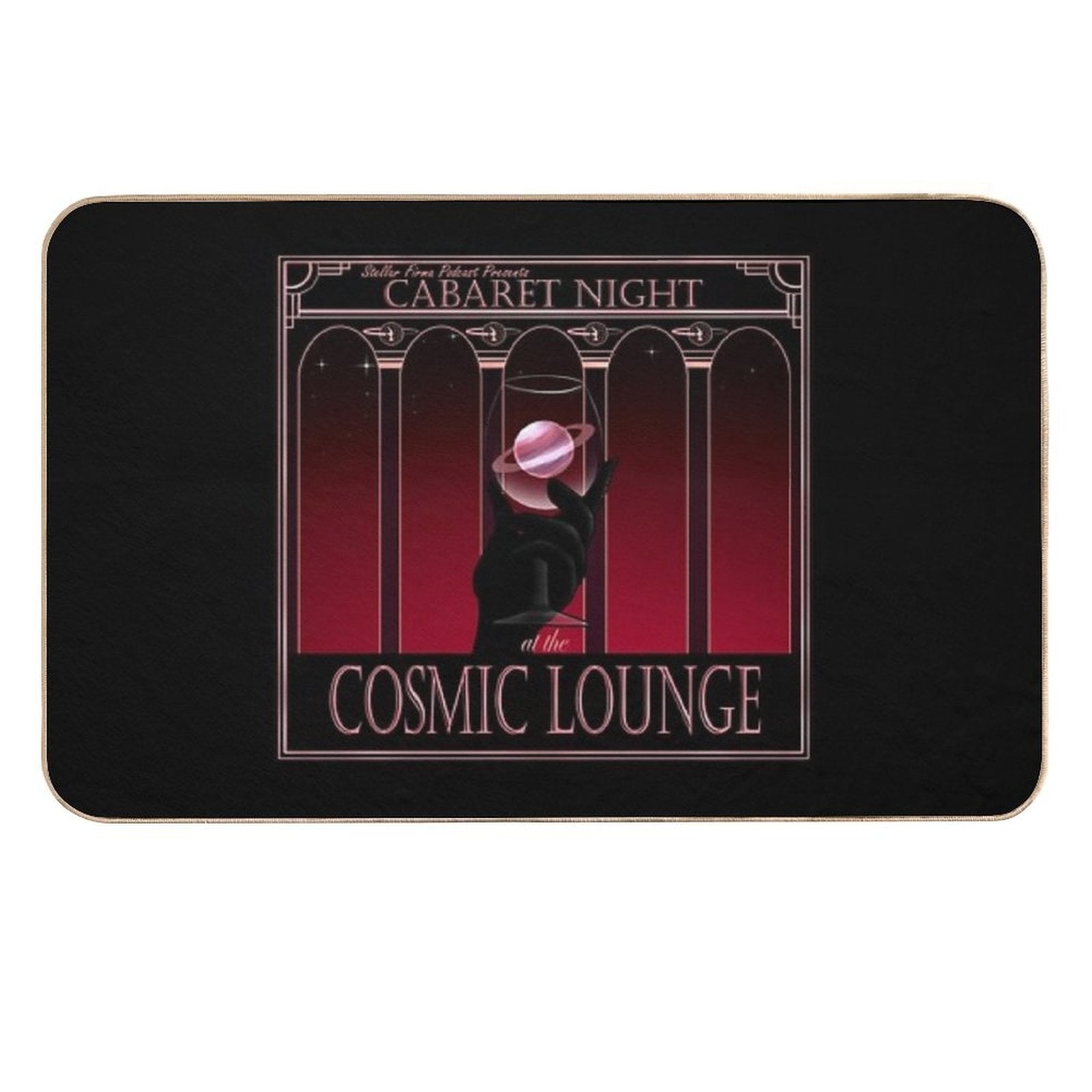 Cosmic Lounge Cabaret  Versatile Bath Mat