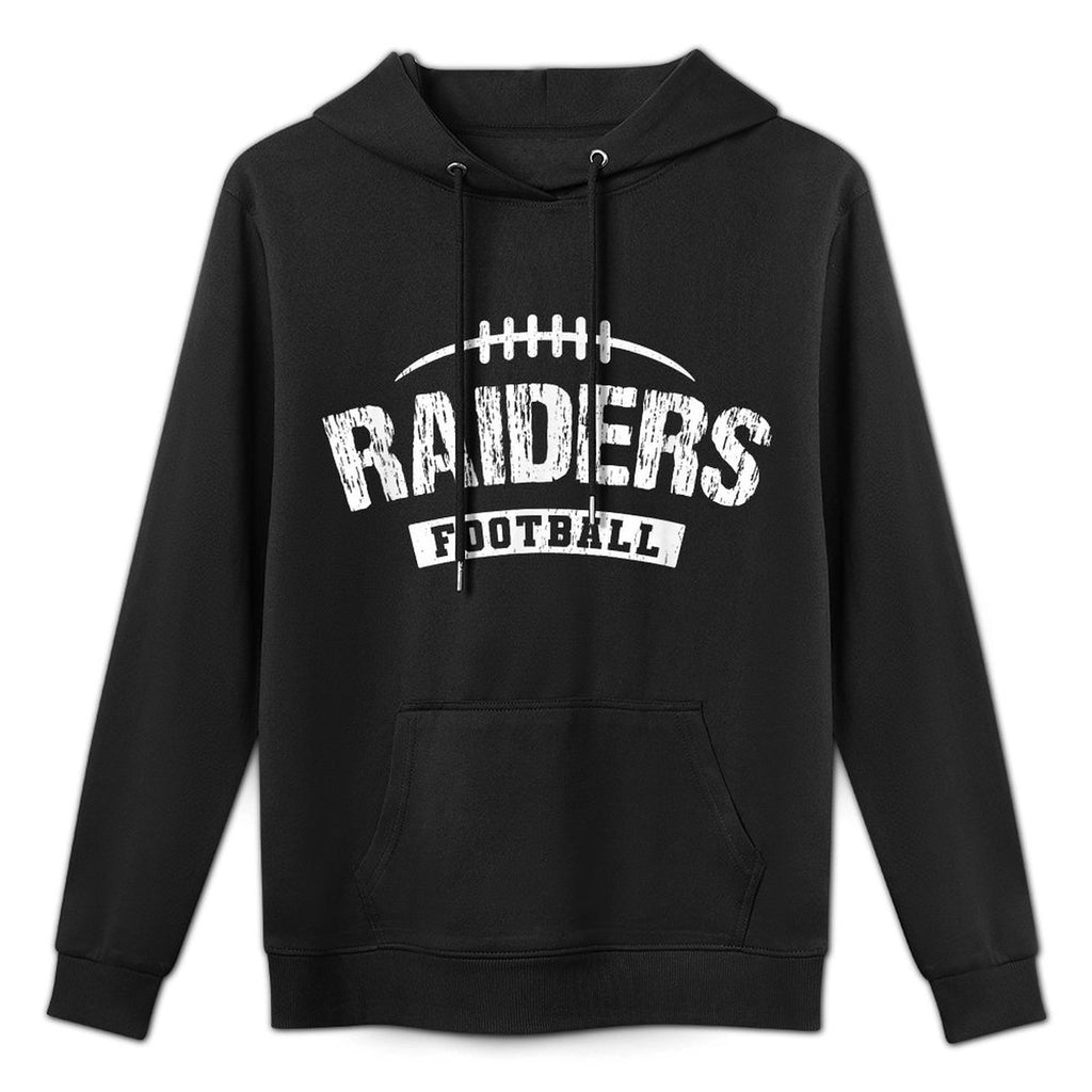 Raiders Navarre Football Distressed HS Relaxed Fit Hoodie