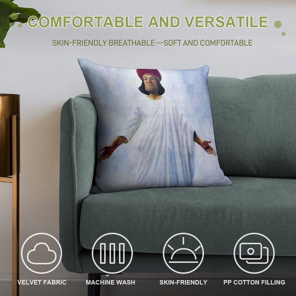 Lord Farquaad As God Soft Gift Ready Throw Pillow