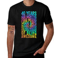 Funny 40th Birthday Old Meter Funny 40 Year Old Gifts  Versatile T-Shirt