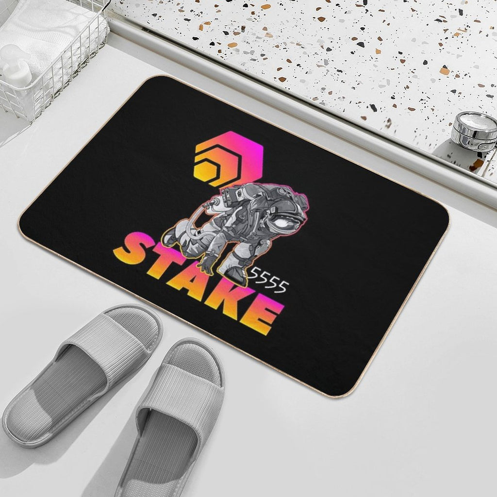 HEX Stake 5555  High-Traffic Bath Mat