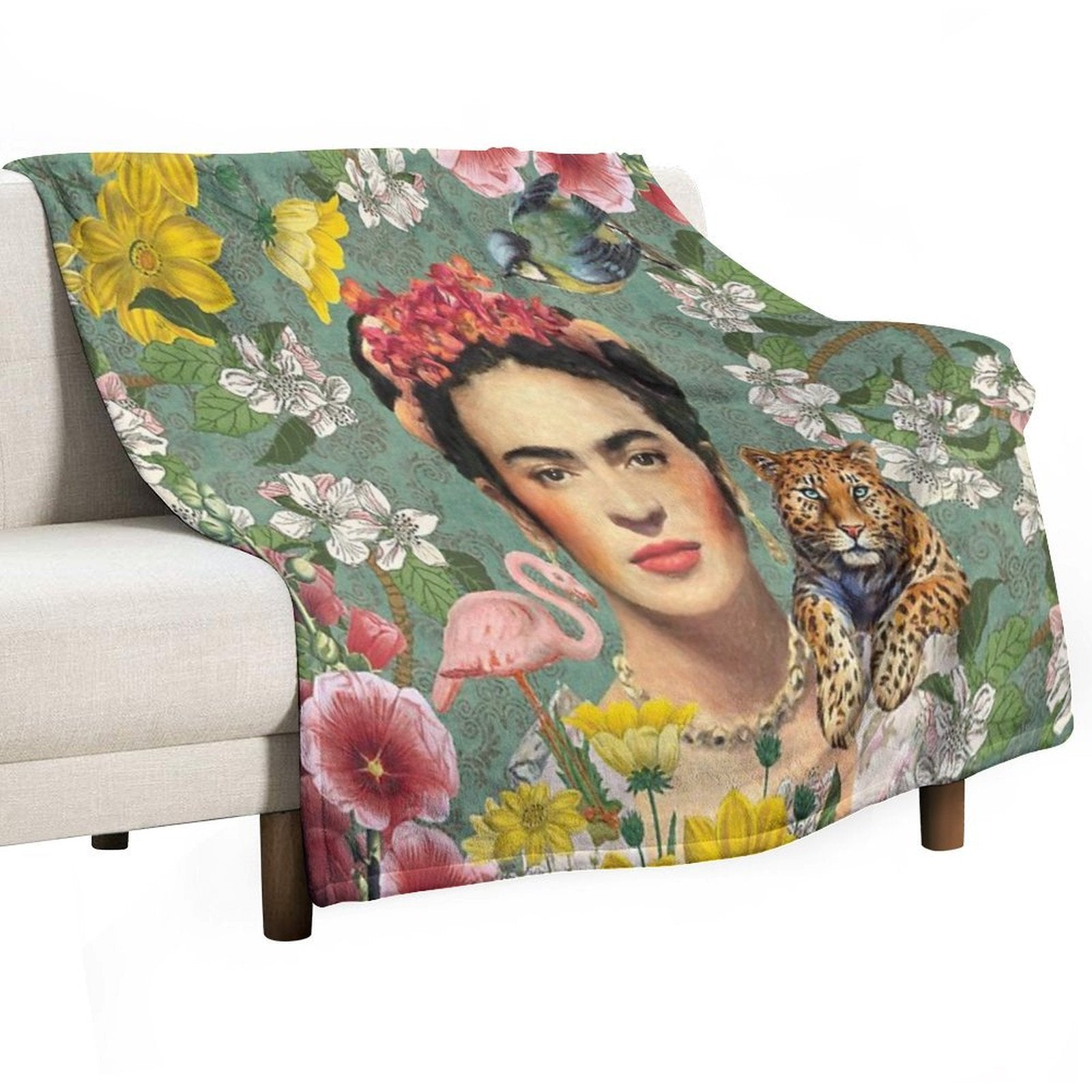 Frida Kahlo Durable Throw Blanket
